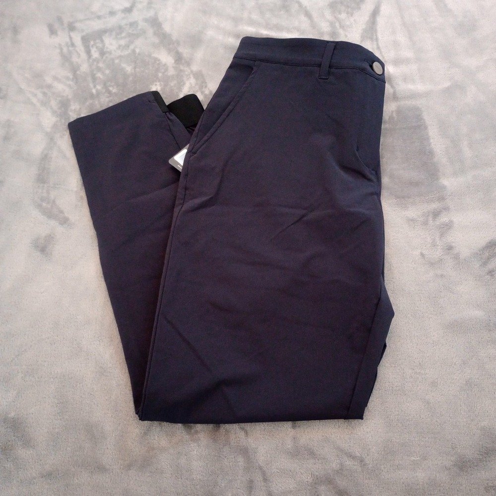 Macade Golf Pants Mens 42x28 Black Slim Fit Nylon‎ Stretch Chino Performance